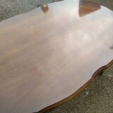 Table basse ovale bois - style Louis XV