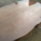 Table basse ovale bois - style Louis XV