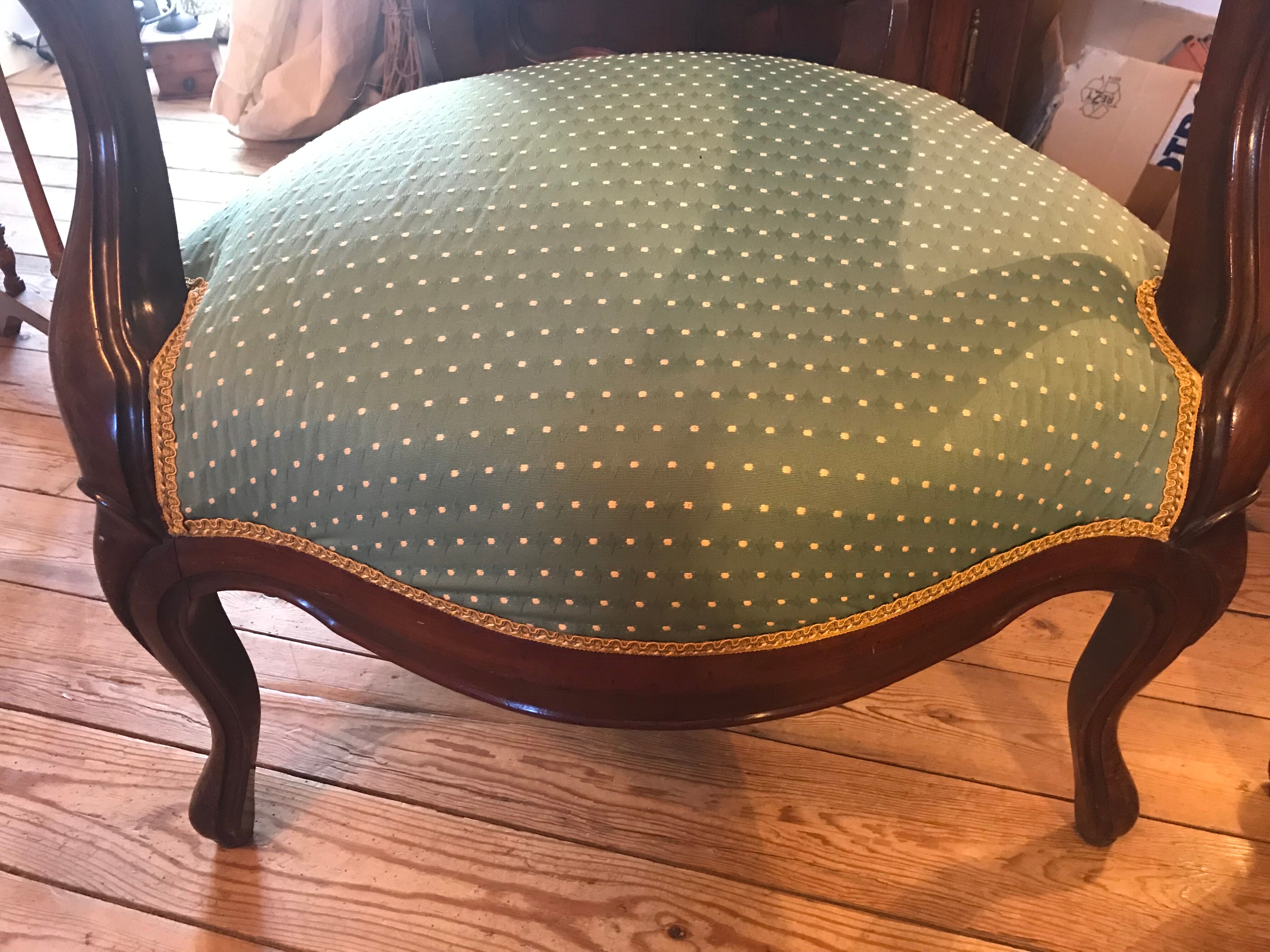 Louis Philippe style armchairs