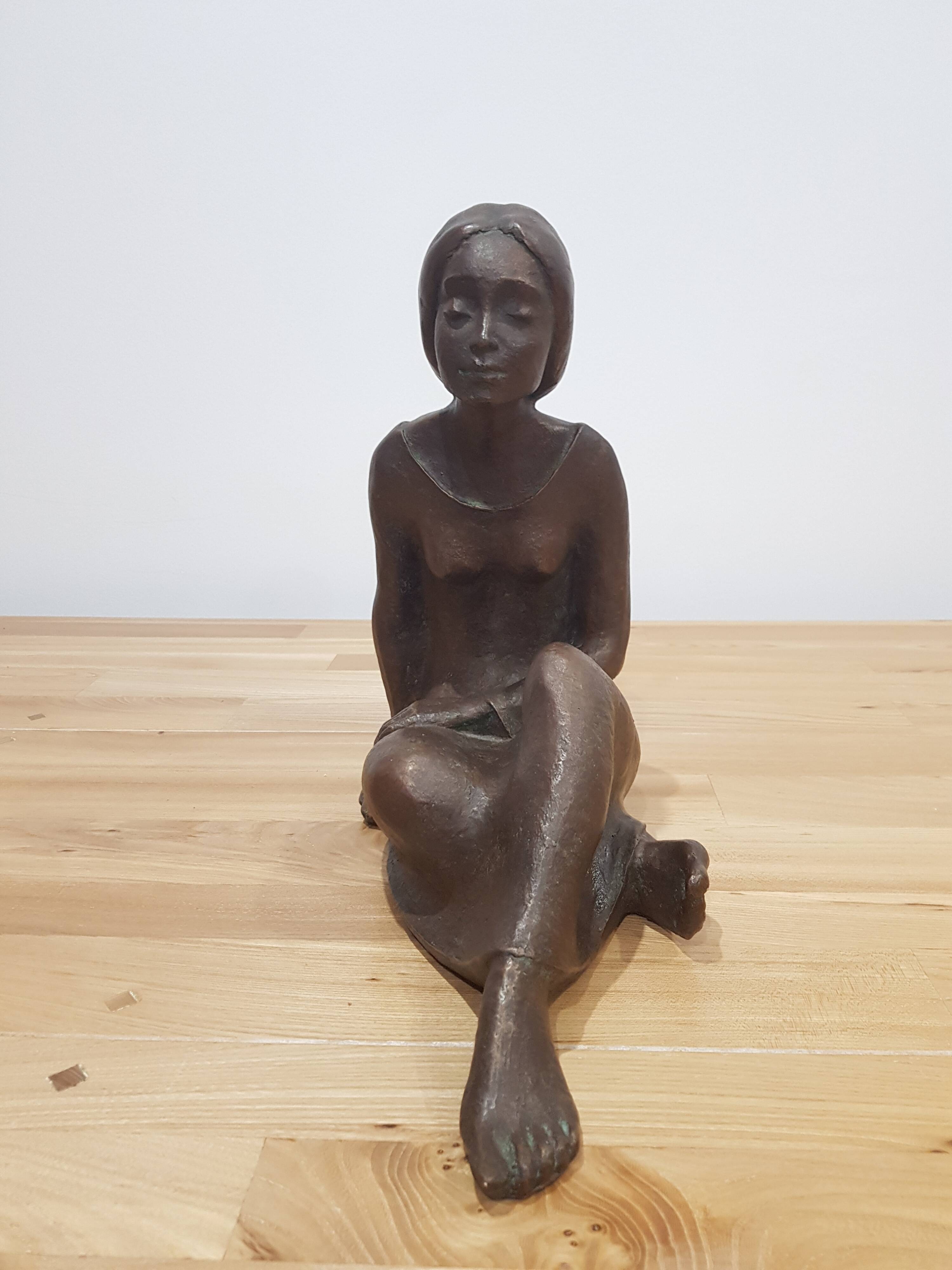 Achatit, woman figurine, Germany, 1960s/1970s.