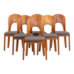 Ensemble de 6 chaises - niels koefoed