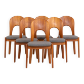 Set of 6 “Morten” dining chairs by Niels Koefoed