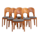 Ensemble de 6 chaises de salle à manger "Morten" par Niels Koefoed