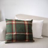 Tartan cushion cover
