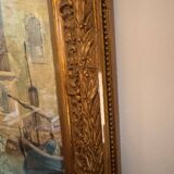 Old painting, Marine, signed Marie (1880-1977)