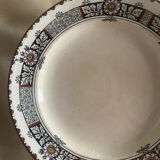 Mounted ironstone plate stamped Wedgwood