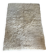 Large vintage carpet 100% pure wool Flokati with long pile from the 60s-70s.