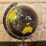 1990s Illuminated Globe
