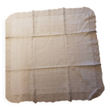 Handmade lace pillowcase