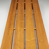 Slate Bench by Charlotte Perriand for Les Arcs, France, 1980s