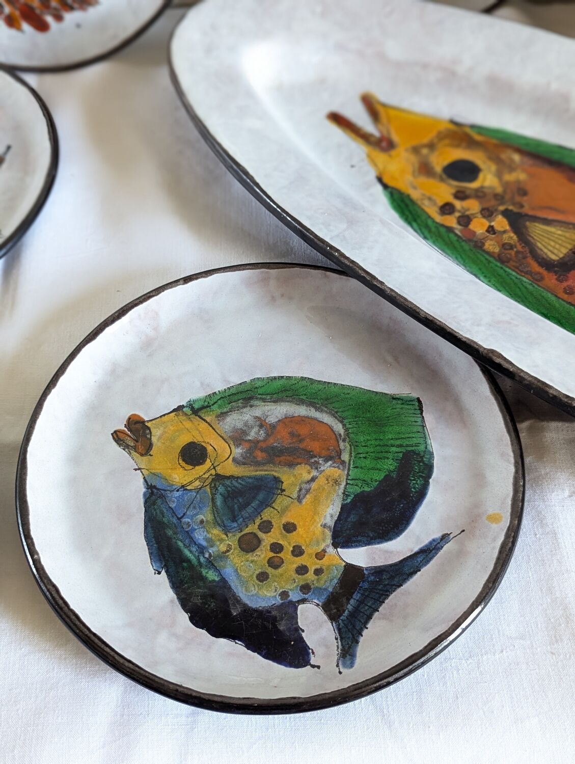 The brescon, Vallauris, fish service