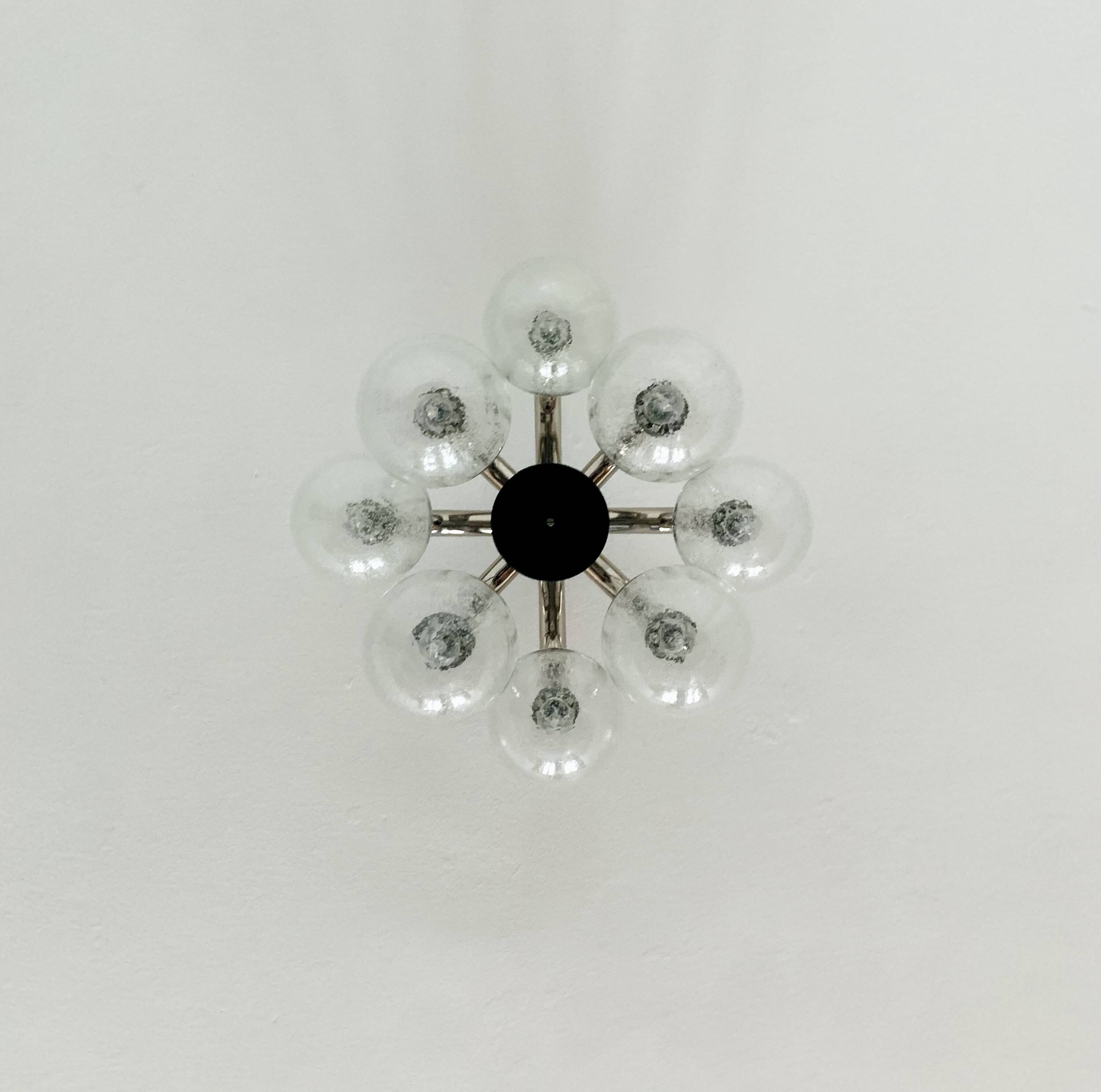 Lustre encastré Space Age par Temde