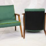 Pair of vintage armchairs 60s