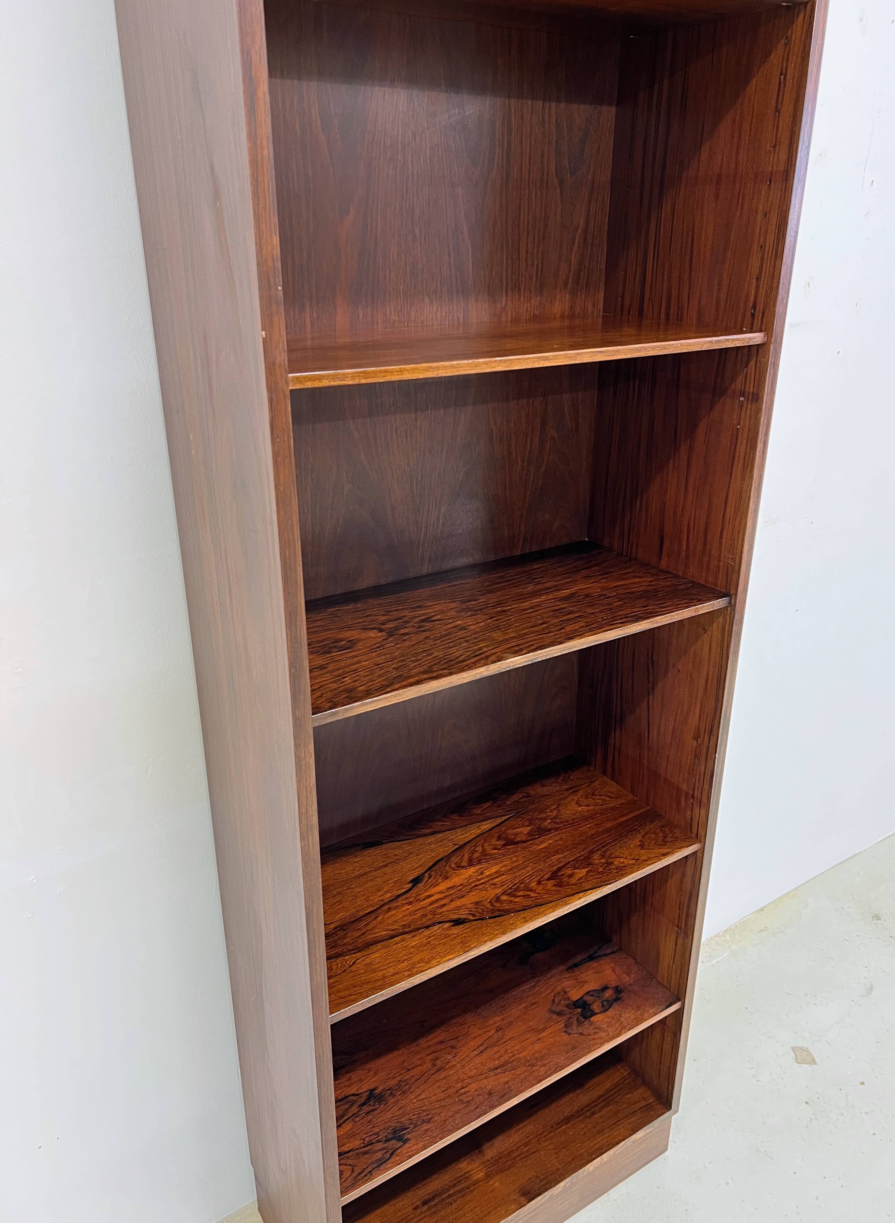 Rosewood Bookcase By Omann Jun #30, 1960s.