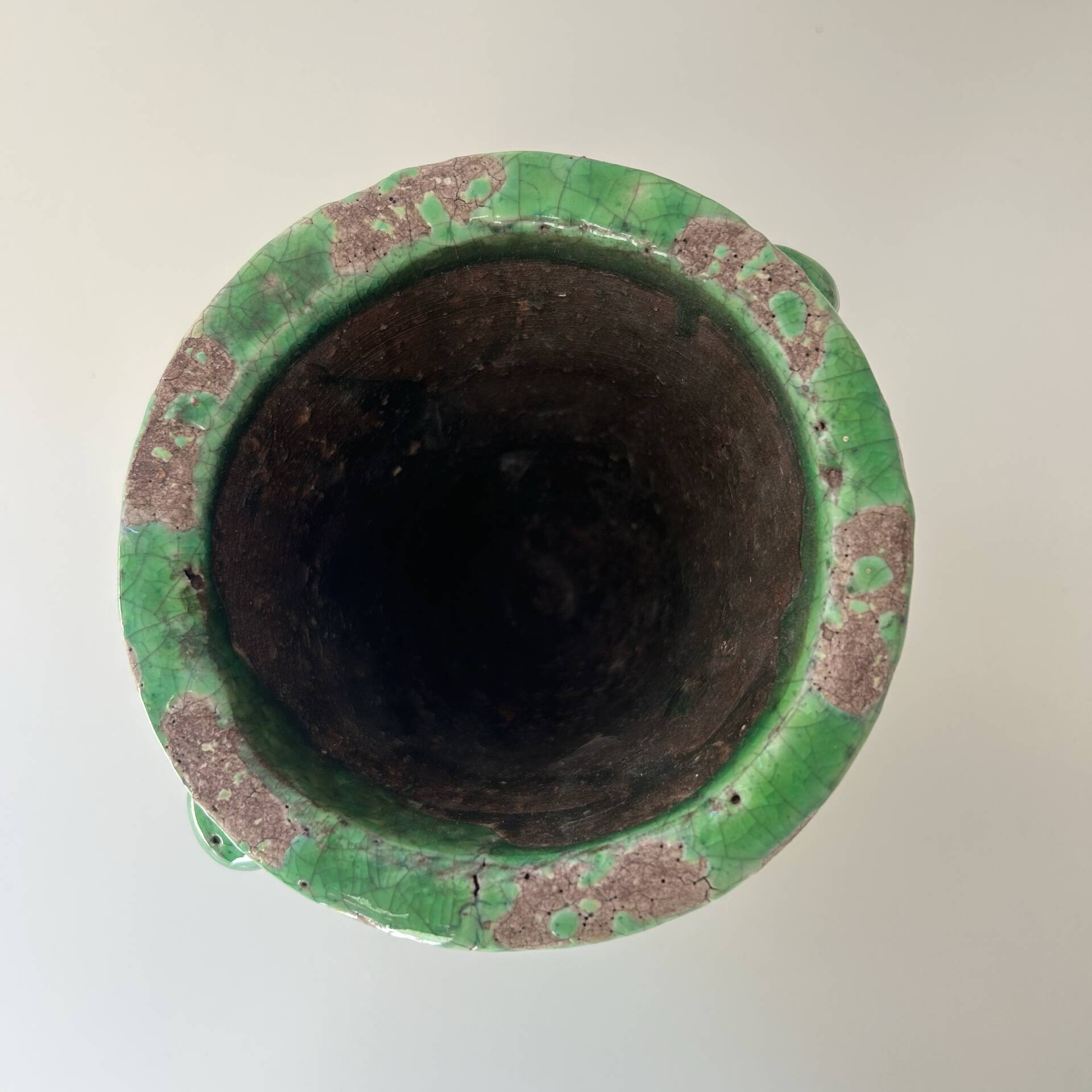 Small ancient Provençal vase