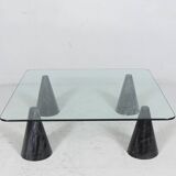 Massimo/Lella Vignelli. In the style of. Coffee table, marble, Italy, 1980s.