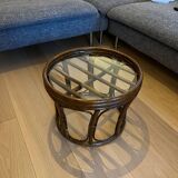 Table basse / d’appoint rotin