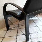 Ikea leather sofa design Tord Bjorklund 80s