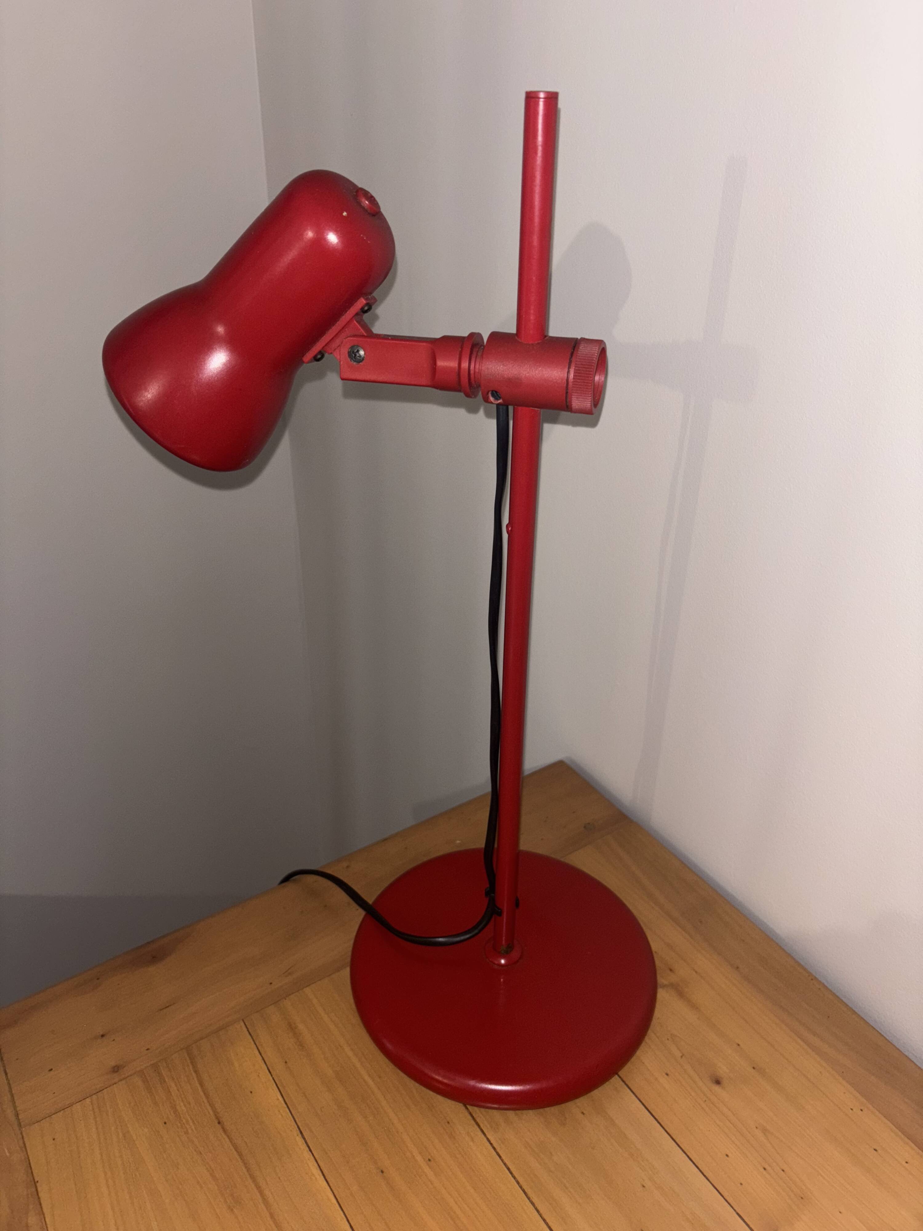 Vintage desk lamp Hustadt-Leuchten 1980