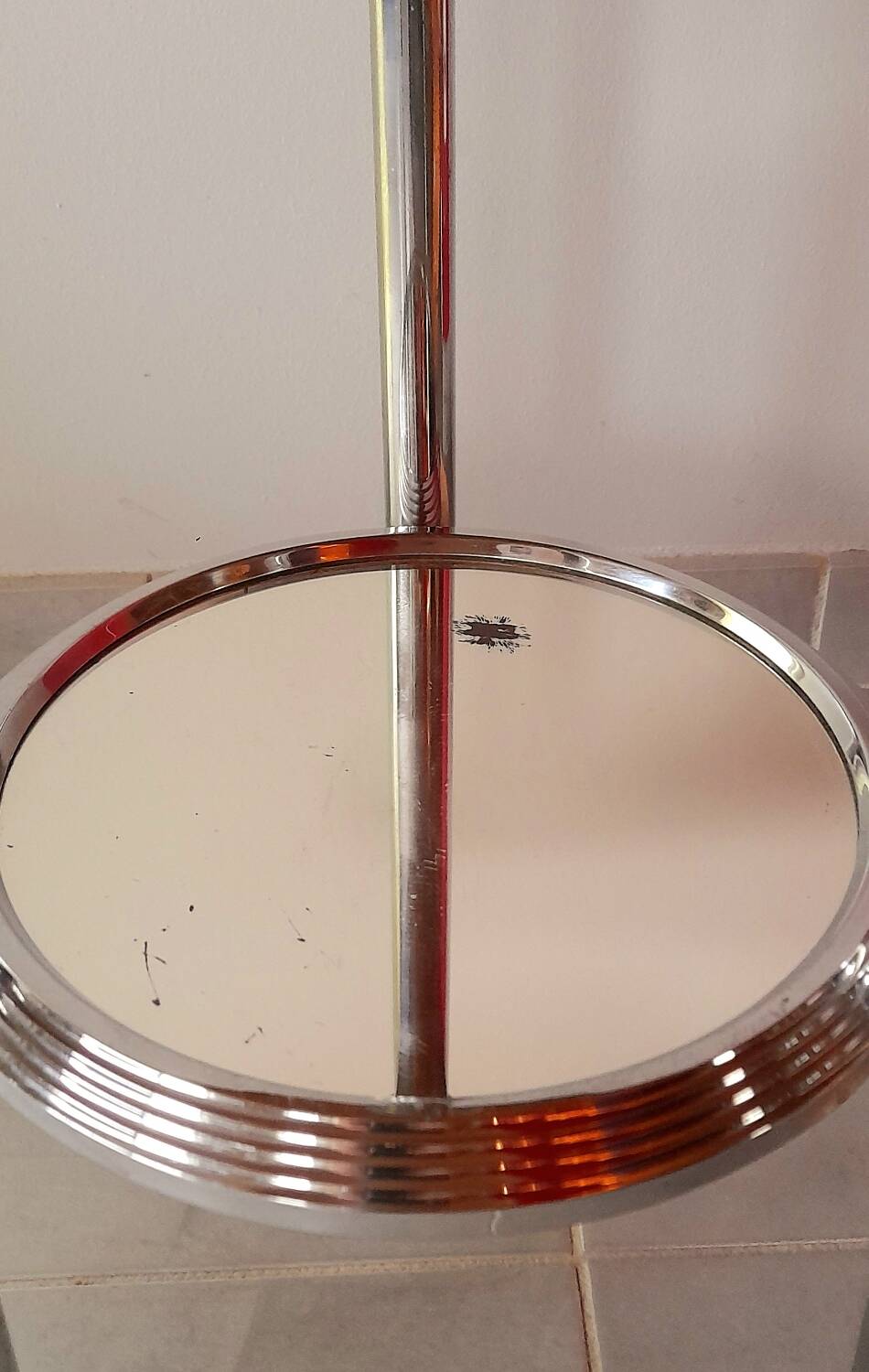 Pedestal table or art deco plant holder