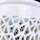 Openwork lamp in white Chinese porcelain – 31 cm