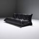 Exceptional YOKO lounge sofa in original leather by Michel Ducaroy - Ligne Roset
