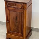 bedside table, Louis Philippe bedside table