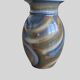 Large glazed stoneware vase signed JM – Jean-Marie Delahaye – 30 cm