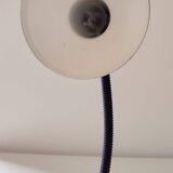 70s flexible enamel and chrome lamp