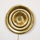 Mid-Century Cascading Wall Lamp in Brass, 1950s