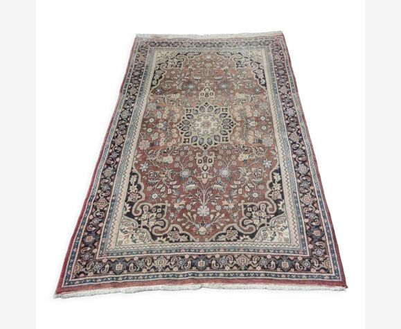 Tapis persan vintage tissé à la main, années 1940, 170x110