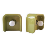 Guzzini wall lights by Makio Hasuike