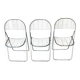 3 folding chairs
