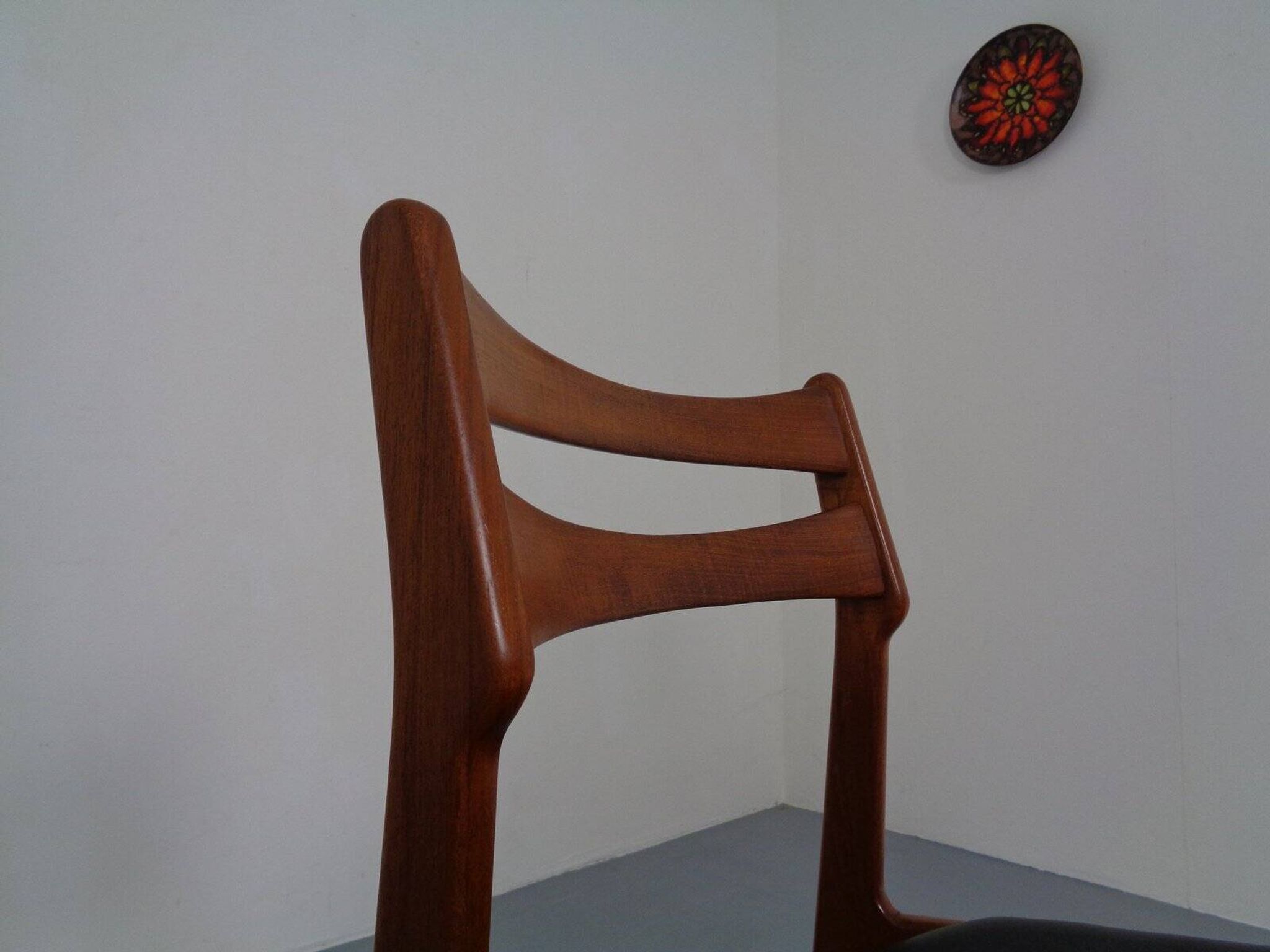 Danish Teak Dining Chairs from Vamo Mobelfabrik, 1960s, Set of 4