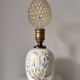 Lars Thorén RÖRSTRAND lampfoot, ceramic, handpainted, "wildflowers" floral