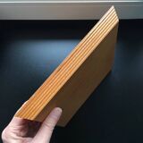 Vintage Danish 9 Candle Wooden Candle Holder