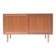 Small Scandinavian sideboard vintage Denmark sliding doors
