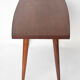 Vintage table, wooden table feet compass, side table, coffee table, lounge, danish style, wooden table, coffee table, 60's
