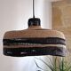 Large Boga woven pendant light (Ghana)