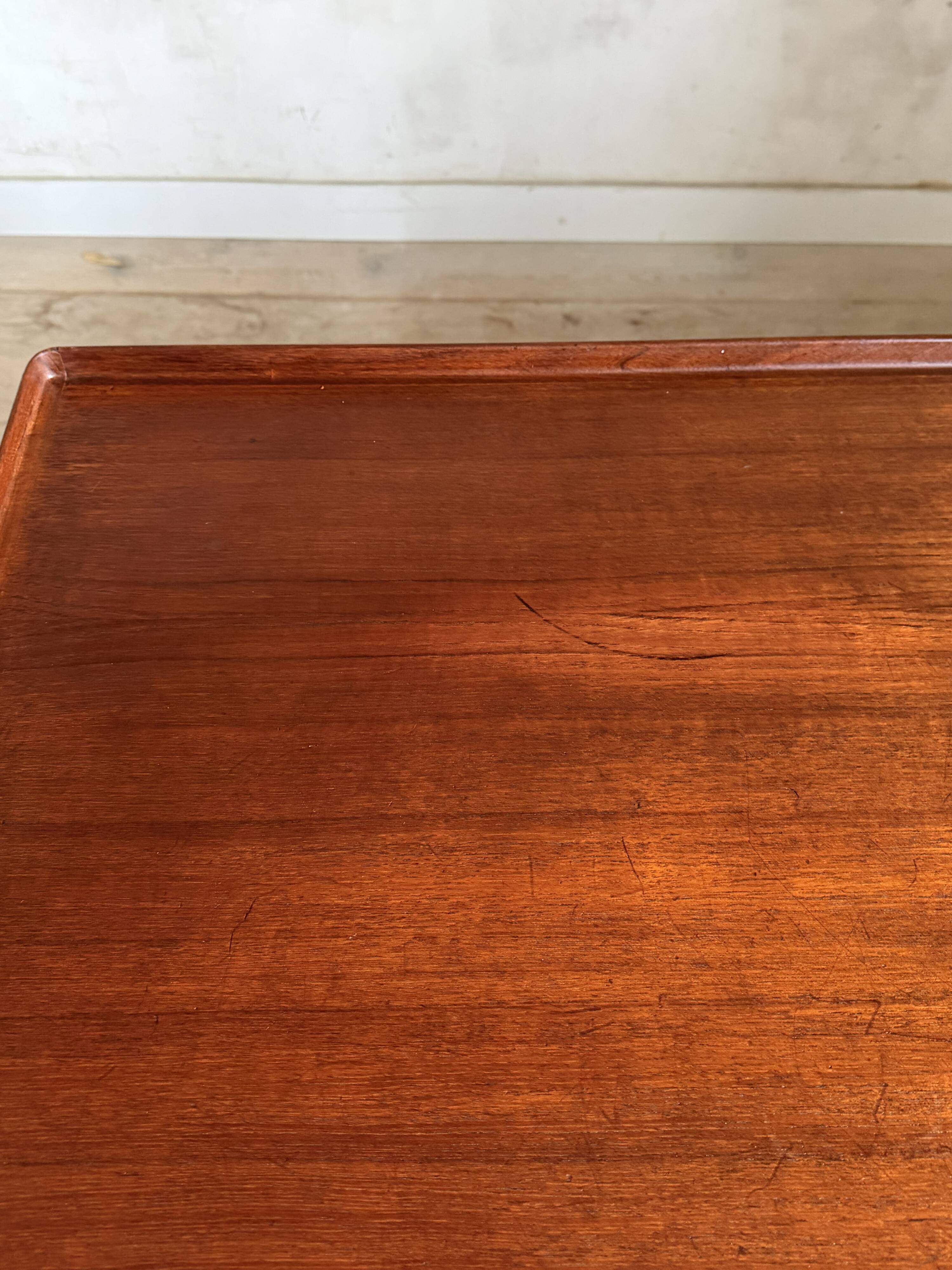 Danish vintage desk in teak by Peter Lovig Nielsen