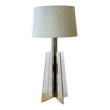 Une grande lampe, France années 70.