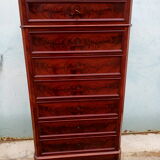 Semainier Louis Philippe mahogany