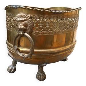 Jardinière en laiton