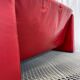 Nicoletti Salotti - 2-seater red leather sofa