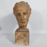 Plaster bust