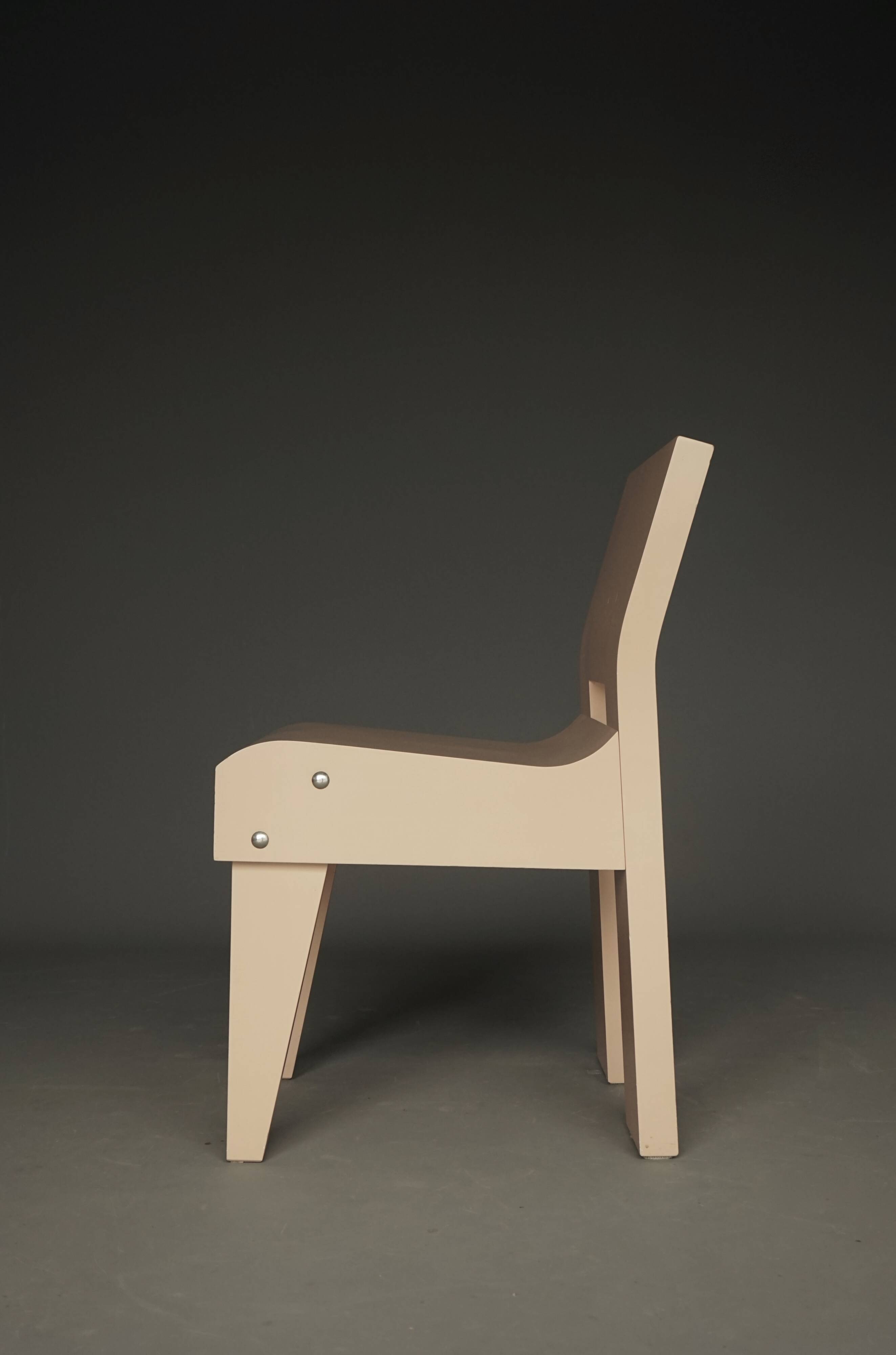 Martin Visser SE20 chair for 't Spectrum furniture, 1980s