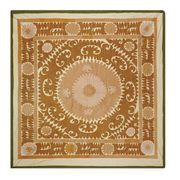 Tapis turc vintage noué à la main