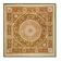 Hand-knotted rug, vintage Turkish rug 134x135 cm