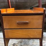 Travailleuse boîte à couture années 50