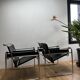 Paire de Fauteuils style Wassily MB50 Marcel Breuer